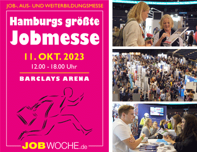 Hamburgs größte Job- & Weiterbildungsmesse
